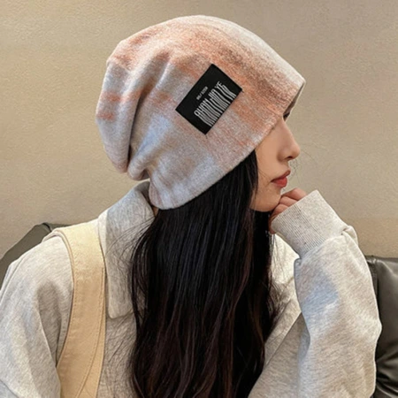 Sombrero lunzi primavera/otoño tie-dye mostrar cara pequeña bolsa gorra versión coreana letra gran cabeza wai heap gorra invierno caliente sombrero frío mujer Sombrero lunzi primavera/otoño tie-dye mostrar cara pequeña bolsa gorra versión coreana letra gran cabeza wai heap gorra invierno caliente sombrero frío mujer